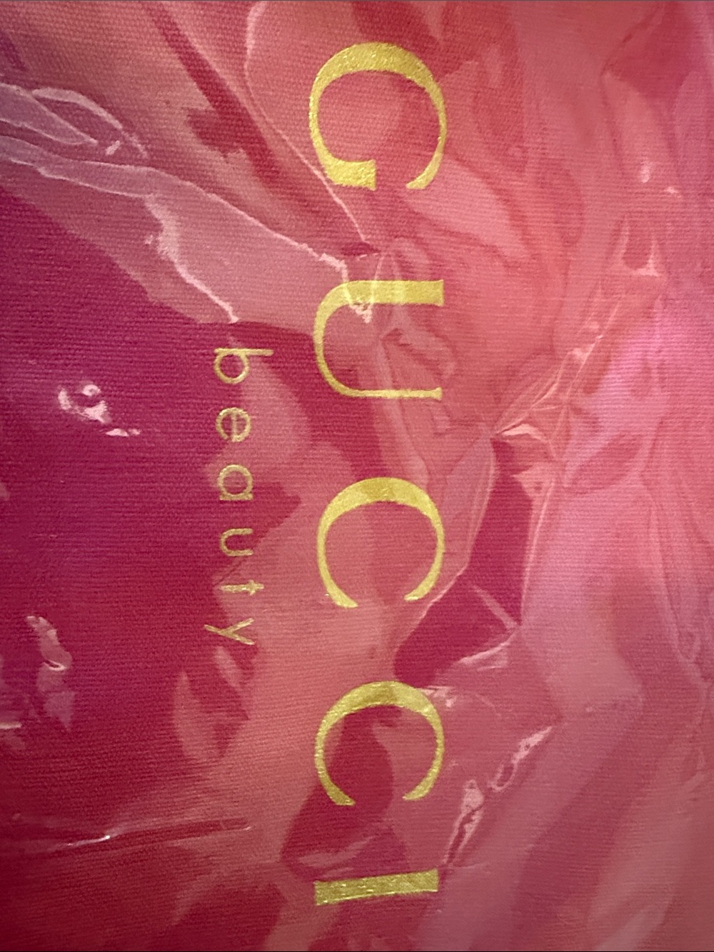 NEW Gucci Beauty Pink Fuchsia Tote Bag - Authentic VIP GWP - Picture 2 of 3